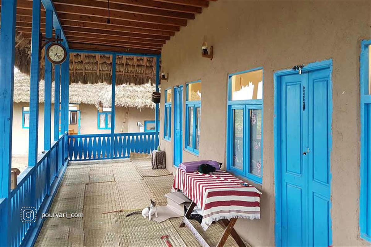 اقامتگاه سنتی قدیم خونه با معماری کاهگلی